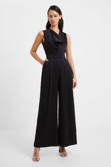 French connection black jumpsuit store