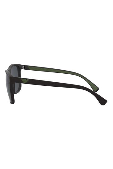 Buy Emporio Armani Black Sunglasses from Next Luxembourg