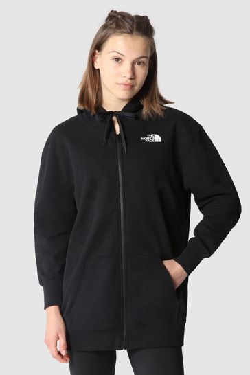 North face open store gate hoodie grey