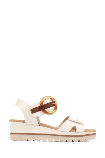 Buy Pavers Comfortable Wedge Heel White Sandals from Next Ireland