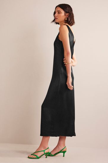 Boden black maxi online dress