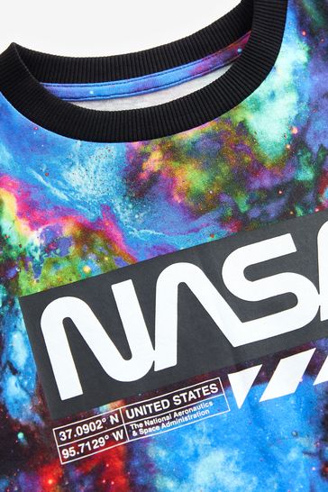 Buy Multi Licensed NASA all over printed T Shirt 4 16yrs from
