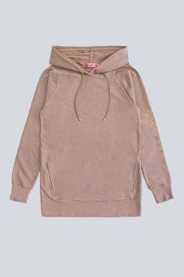 Buy Pineapple Longline Logo Hoodie from Next USA
