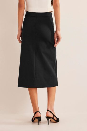 Buy Boden Black Straight Jersey Maxi Skirt from Next Luxembourg