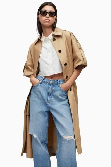 Allsaints trench hotsell