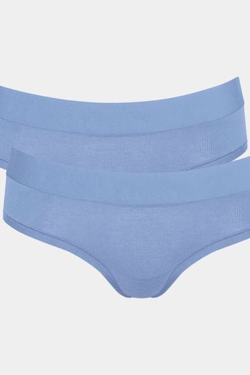 Buy Sloggi Blue Go Allround Hipster Knickers 2 Pack from Next