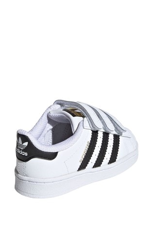 Buy adidas Originals Superstar Velcro Infant Trainers from Next USA