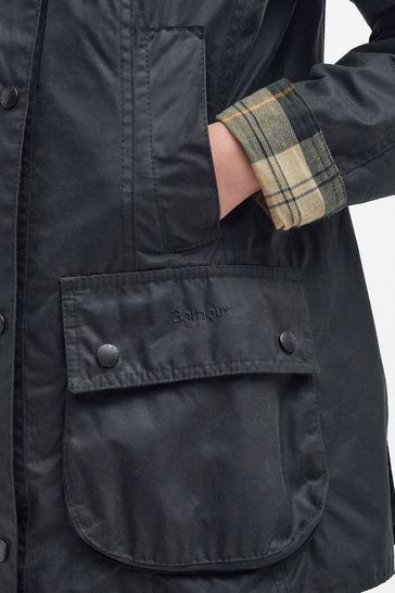 Buy Barbour Olive Beadnell Classic Wax Jacket from Next United