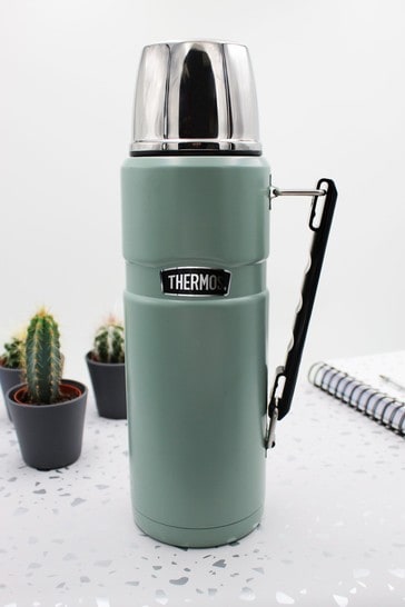 Thermos Duck Egg Teal Blue 1.2L Stainless King Flask
