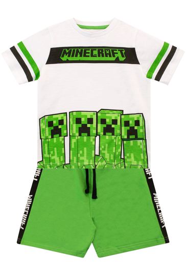 Minecraft shorts online pyjamas