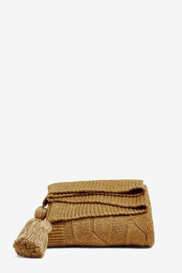 Next ochre clutch discount bag