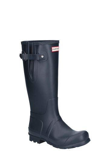 Buy Hunter Blue Original Side Adjustable Wellies from the Laura Ashley online shop