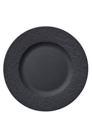 Villeroy & Boch Black Manufacture Rock Salad Plate