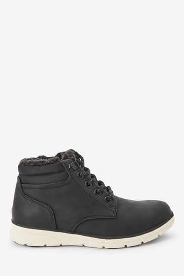 Buy Black Warm Lined Boots from Next Ireland