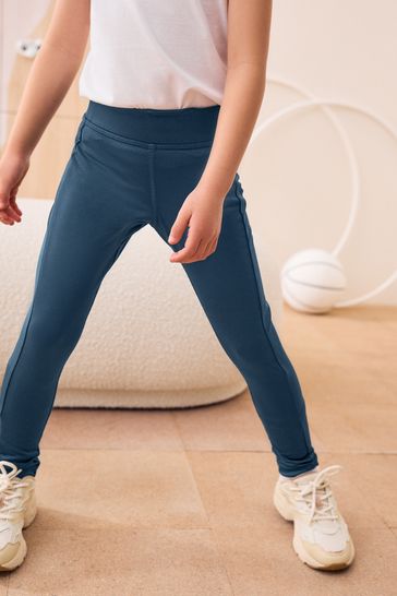 Next girls navy leggings hot sale
