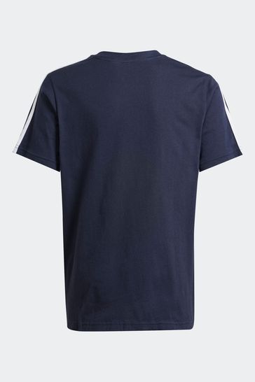 Buy Cotton adidas from Sportswear Tiberio Kids 3-Stripes Colorblock T-Shirt Next USA Green