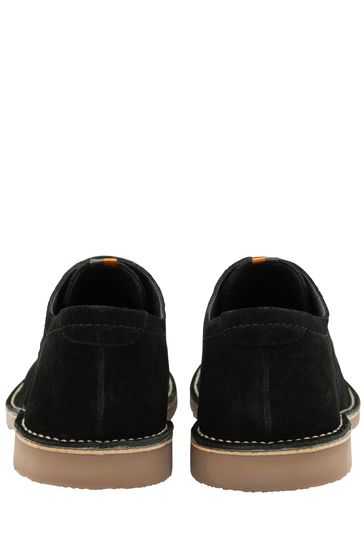 Black suede men sale