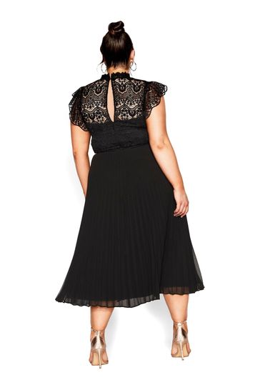 City Chic Black Livia Dress