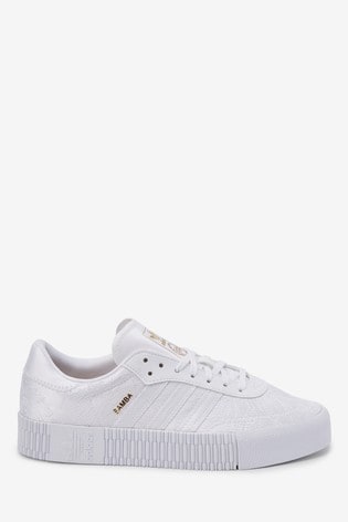 sambarose shoes white
