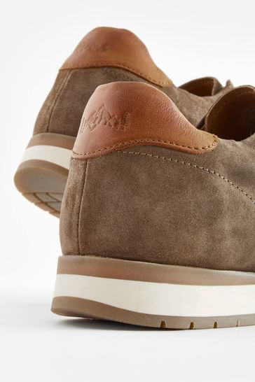 Smart suede trainers sales