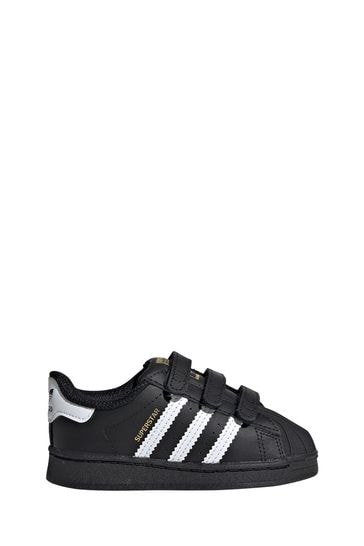 Buy adidas Originals Superstar Velcro Infant Trainers from Next