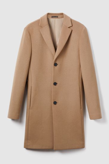 Reiss camel coat mens cheap