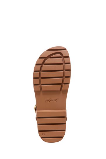 Vionic leather hotsell sandals