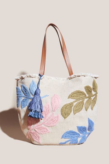 White stuff beach bag online