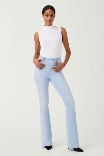 SPANX® Blue Light Indigo Bootcut Jeans