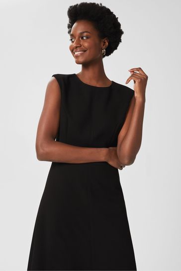 Buy Hobbs Black A Line Ophelia Dress from Next Saudi Arabia