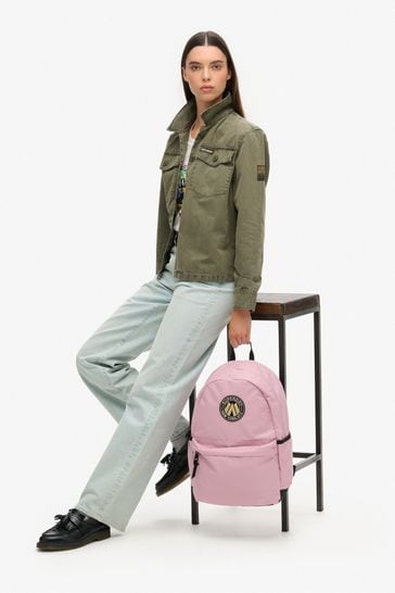 Buy Superdry Soft Pink City Montana 100 Cotton Bag from Next Bahrain