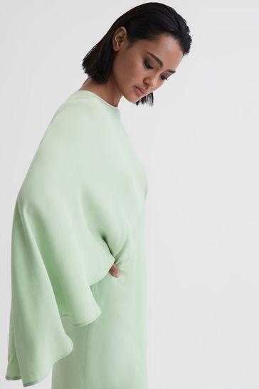 Reiss sage 2025 green dress