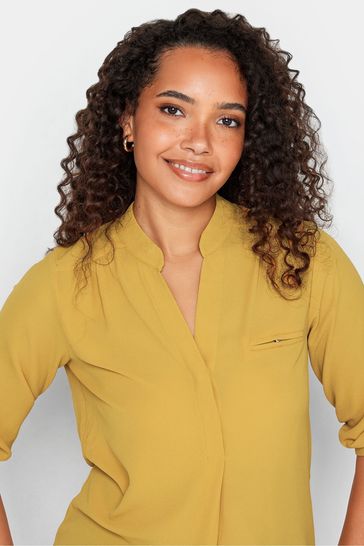 Mustard yellow sale blouse