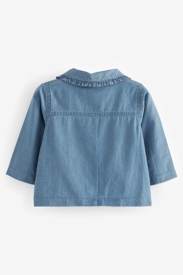 Next baby girl denim jacket hot sale