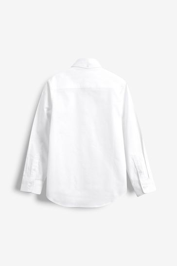 White long sleeve shirt top