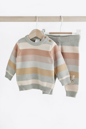 Tan sales knitted jumper