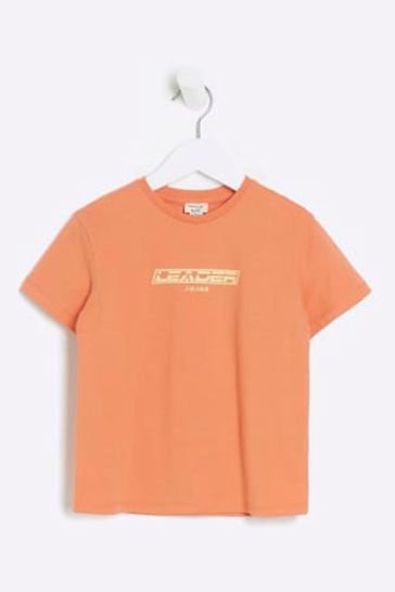 River island pink t hotsell shirt
