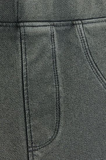Girls hot sale grey jeggings