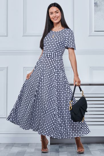 Jolie moi new arrivals tartan dress
