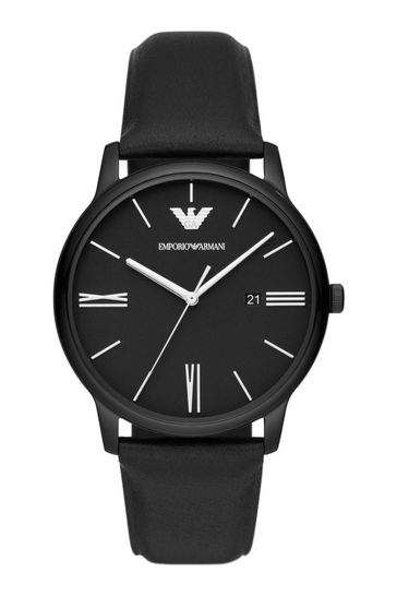 Buy Emporio Armani Gents Black Watch from the Next UK online shop