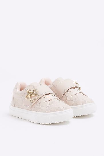 River island pink trainers store