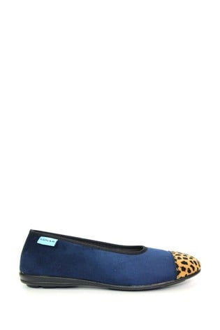 leopard ballerina slippers