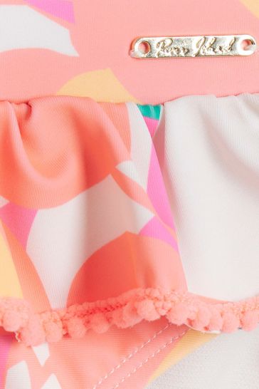 River Island Girls Tropical Tie Bikini