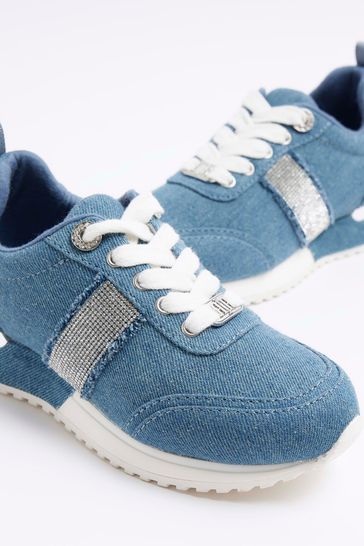Ladies denim trainers store