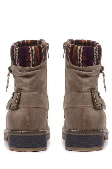 Pavers Ladies Water Resistant Ankle Boots
