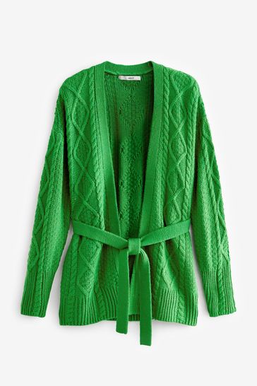 Bright green cardigan sale