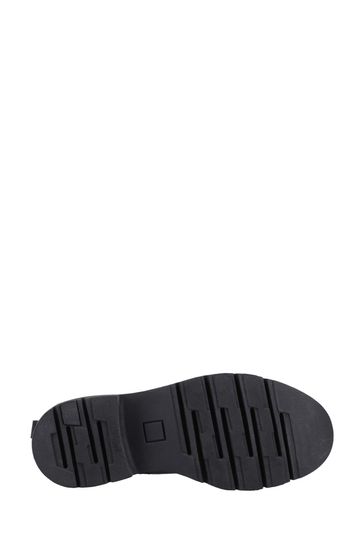 Hush Puppies Rhea Black Lace Boots
