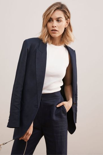 Mint velvet outlet navy blazer