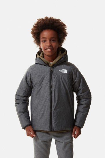 The North Face Black Youth Reversible Perrito Padded Jacket