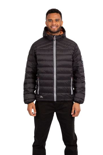Buy Trespass Whitman II Packable Down Black Jacket from Next